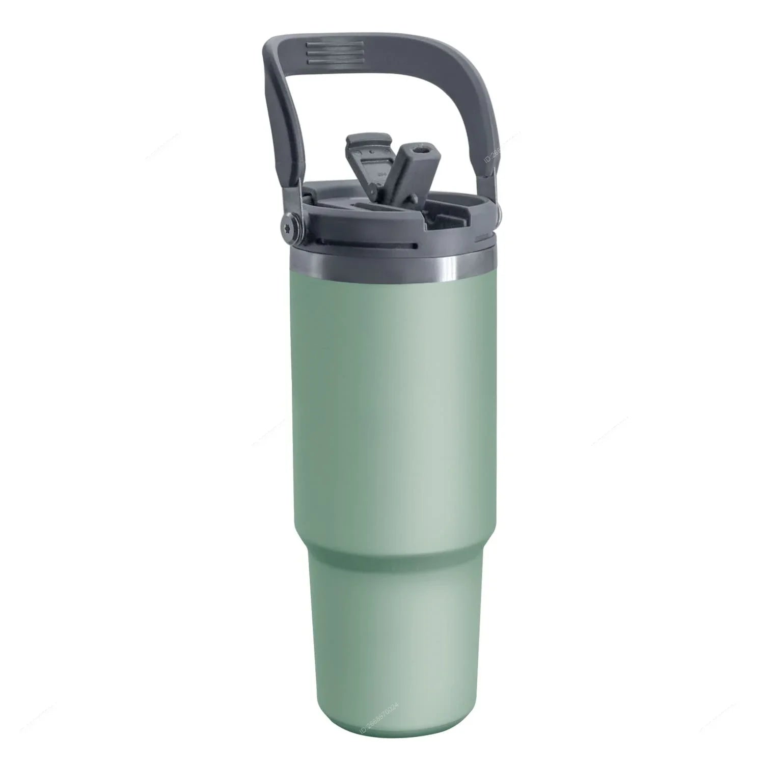 ThermoGrip Matte Water Bottle with Straw | Hot and Cold, Tumbler Style