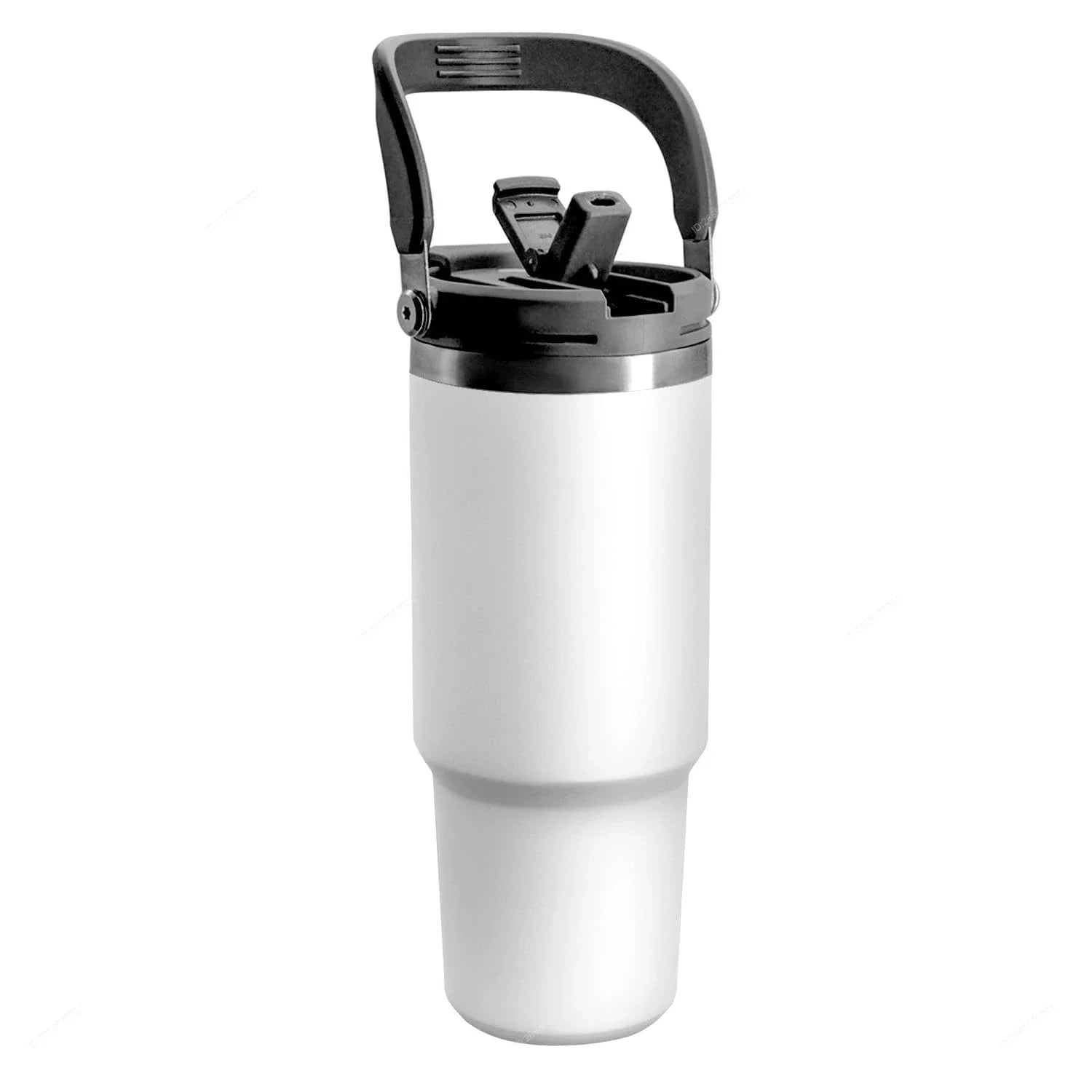 ThermoGrip Matte Water Bottle with Straw | Hot and Cold, Tumbler Style