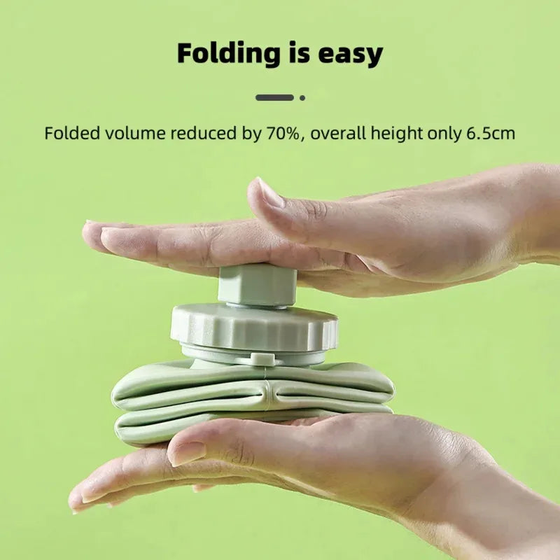 SquishSip BPA-Free Collapsible Water Bottle | Foldable Silicone, Leakproof