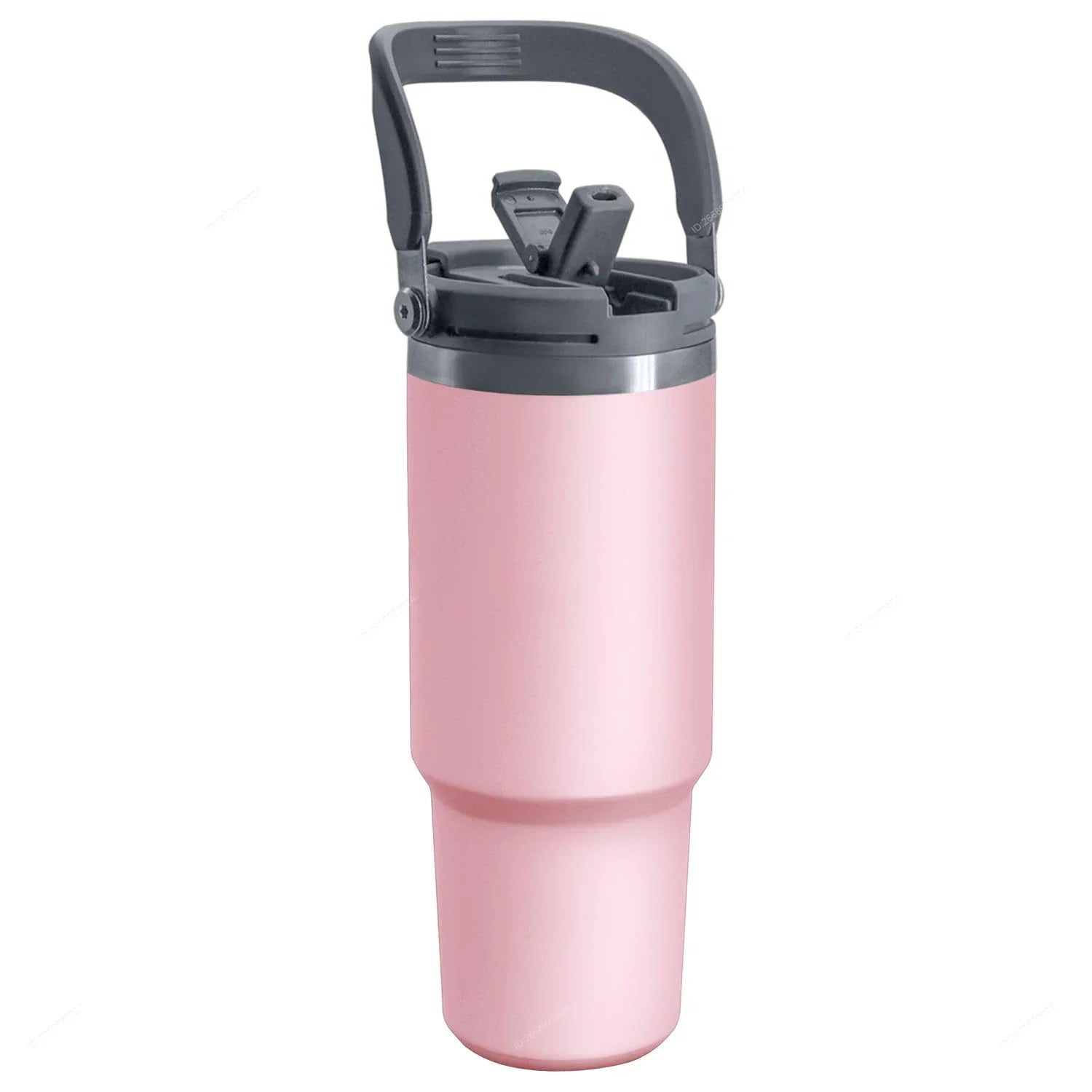 ThermoGrip Matte Water Bottle with Straw | Hot and Cold, Tumbler Style