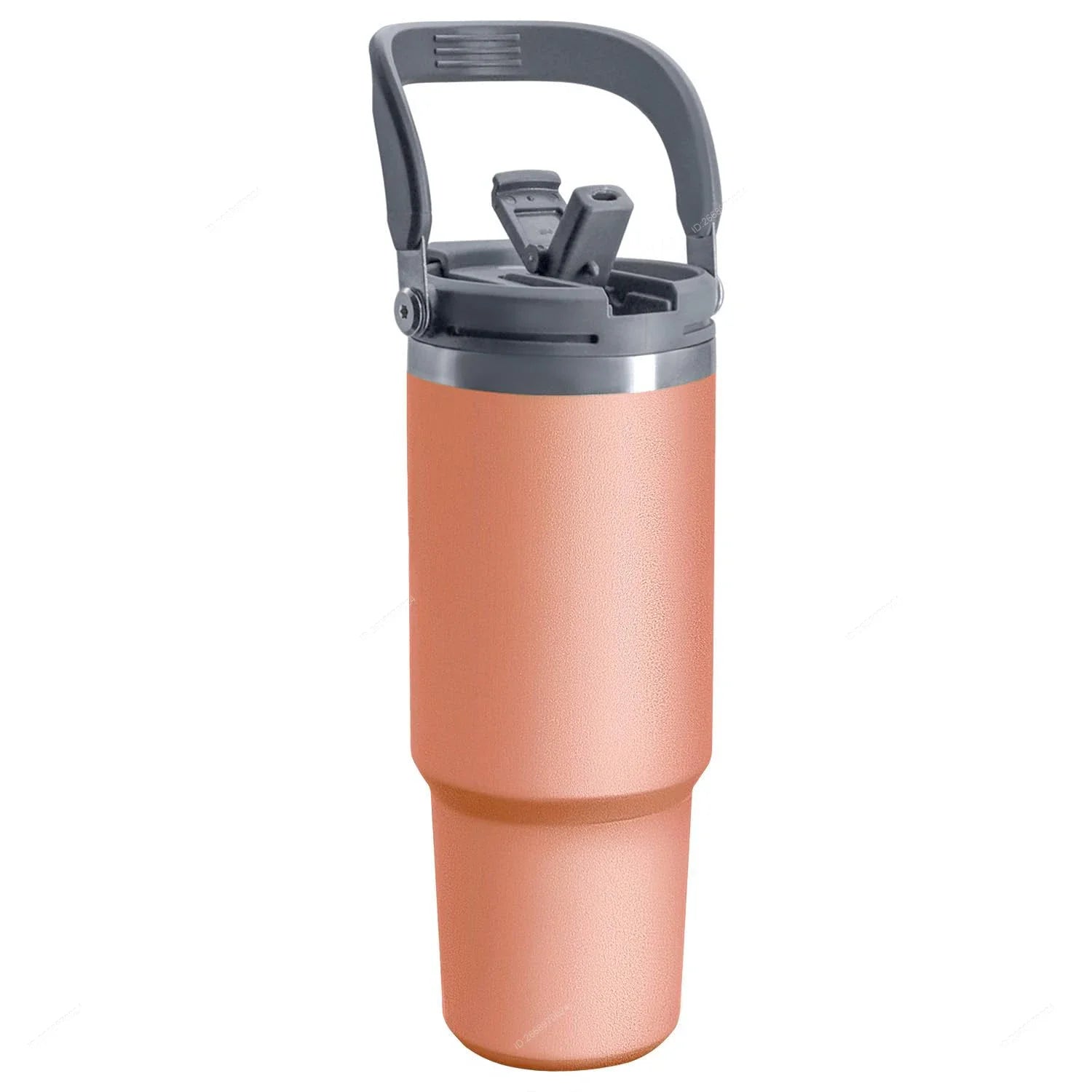 ThermoGrip Matte Water Bottle with Straw | Hot and Cold, Tumbler Style