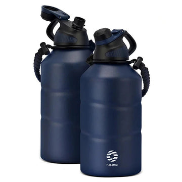 TitanGrip Extra Large 2L Water Bottle | BPA-Free Stainless Steel, Insulated