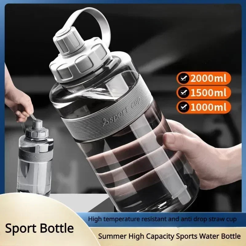 SpaceSip Lightweight Water Bottle with Straw | Available in 1L & 2L