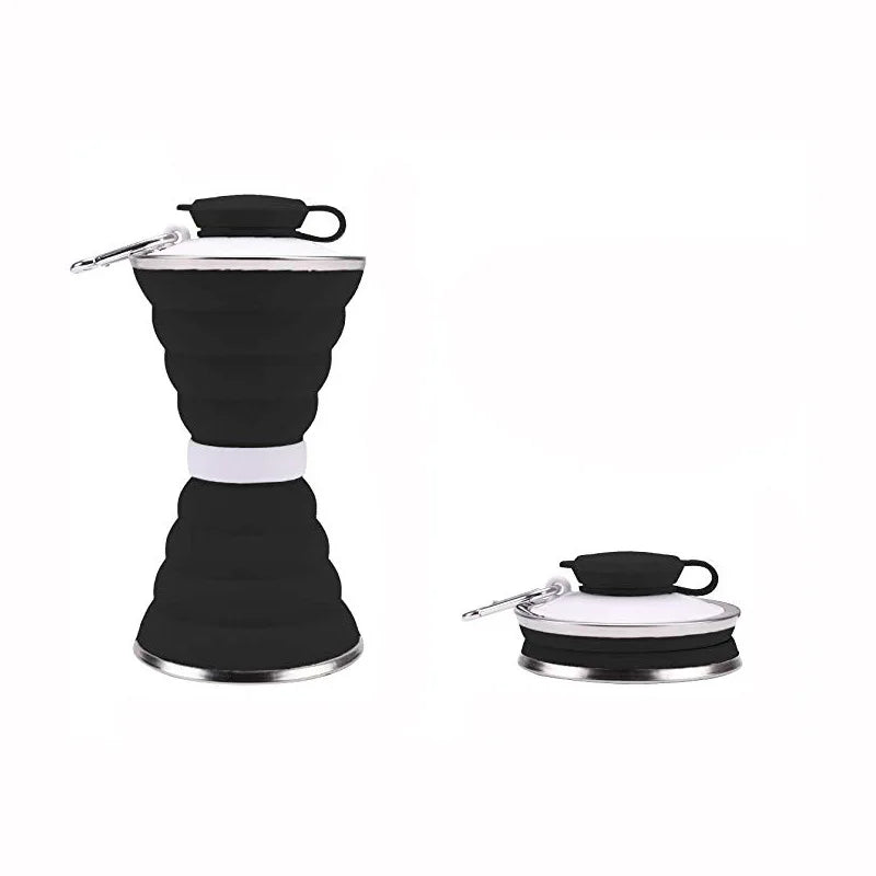 FlexiSip Collapsible Water Bottle | Silicone, Foldable, Leakproof