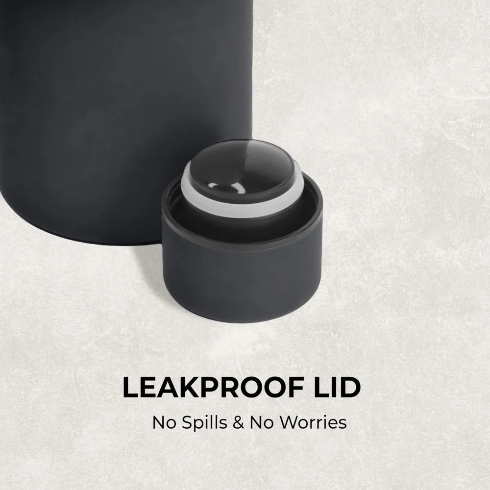 CoreFlow Insulated Stainless Steel Water Bottle | Screw Top, Easy Grip