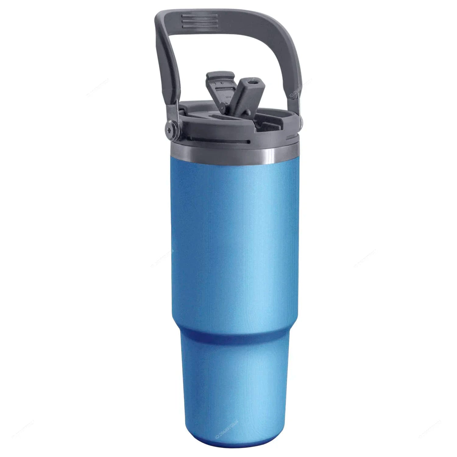 ThermoGrip Matte Water Bottle with Straw | Hot and Cold, Tumbler Style
