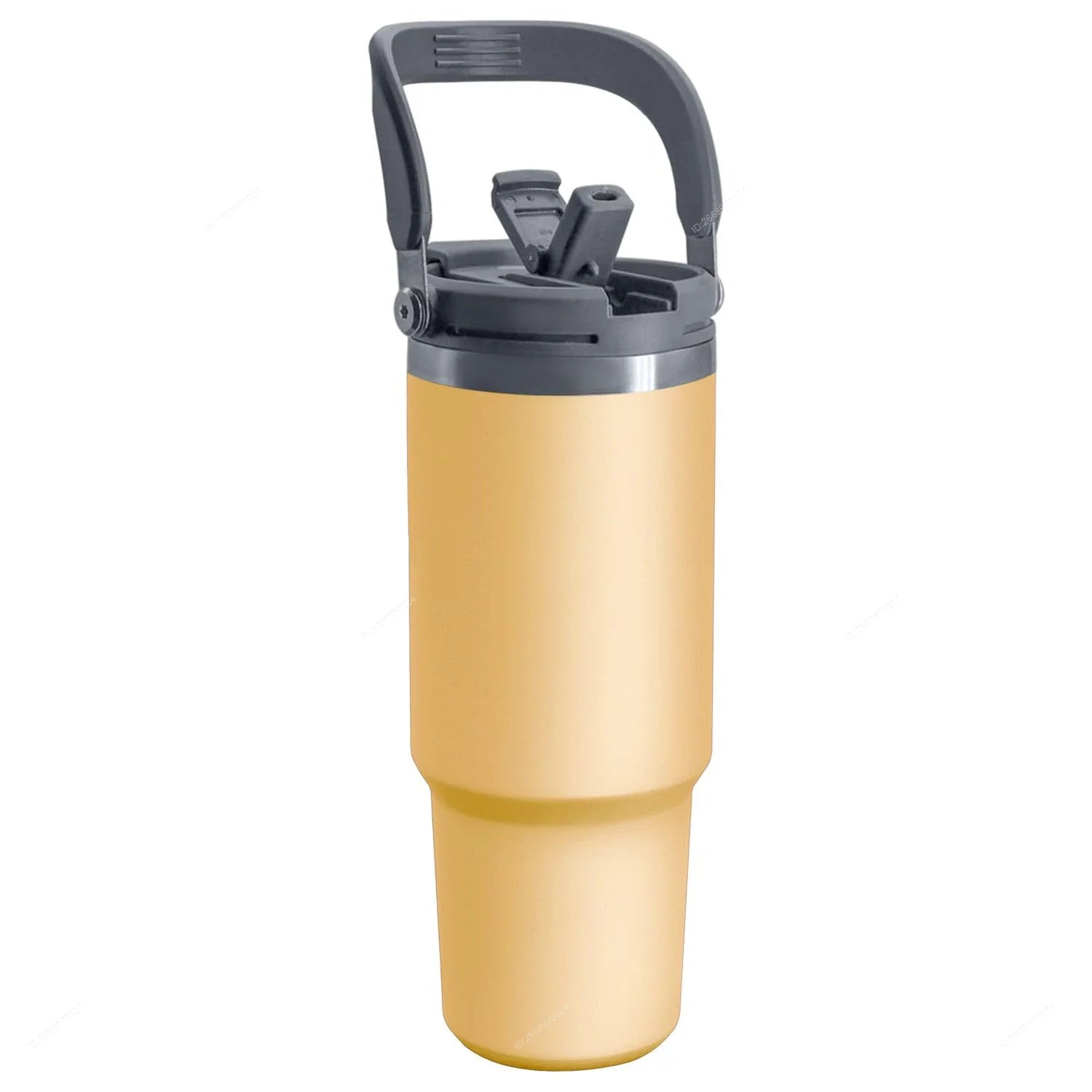 ThermoGrip Matte Water Bottle with Straw | Hot and Cold, Tumbler Style