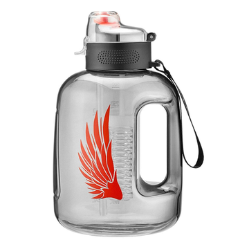 DualSip Large Water Bottle with Tea Infuser | Dual Compartment, Straw and Spout