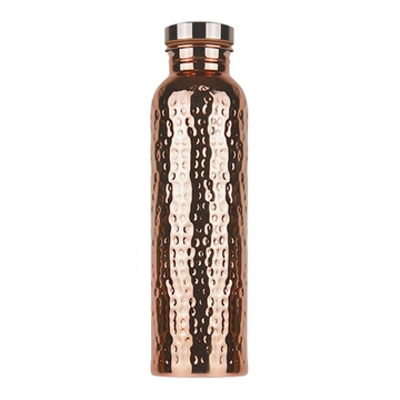 AquaVeda Copper Water Bottle | Handcrafted, Insulated, Leakproof