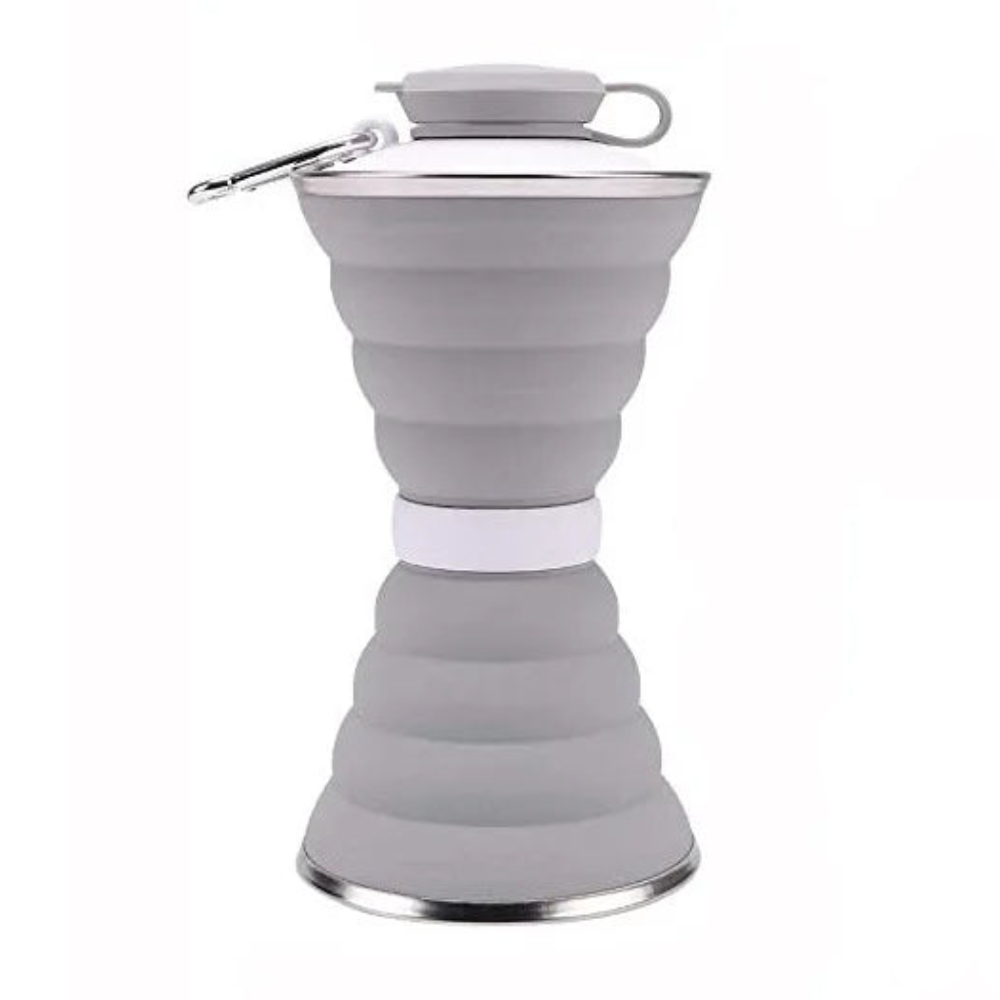 FlexiSip Collapsible Water Bottle | Silicone, Foldable, Leakproof